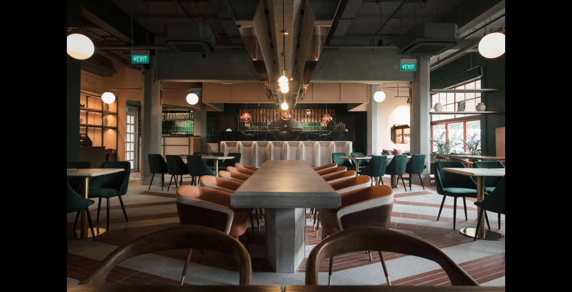 Interior of a hospitality venue